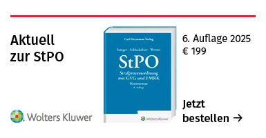 Banner Satzger StPO