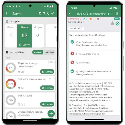 Screenshot Repetico App