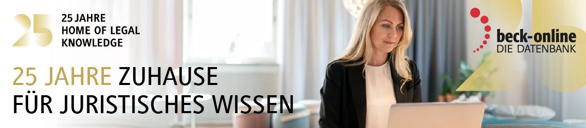 Banner 25 Jahre beck-online