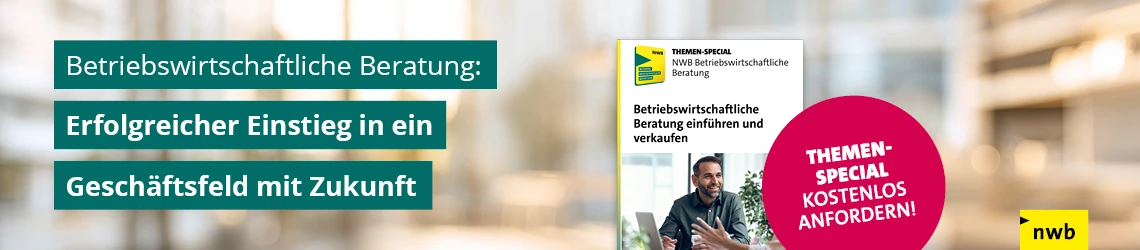 Banner nwb NWB Betriebswirtschaftliche Beratung - Themenpaket