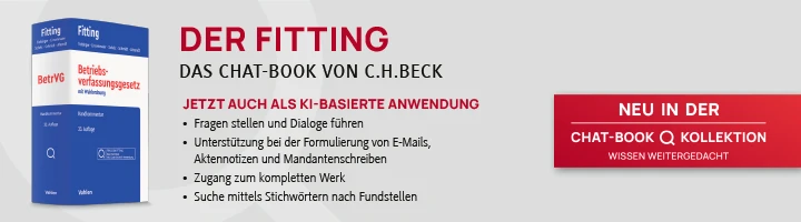 Banner Fitting Betriebsverfassungsgesetz