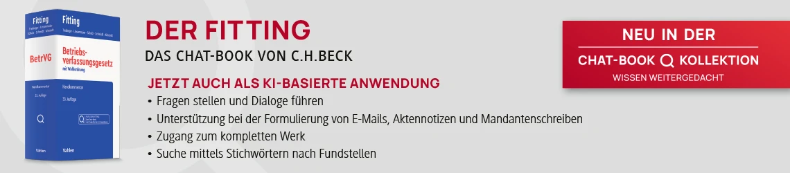 Banner Fitting Betriebsverfassungsgesetz