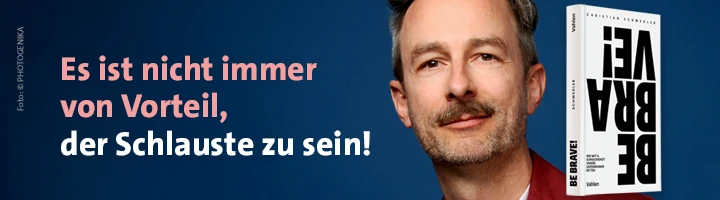 Banner Schwedler  BE BRAVE