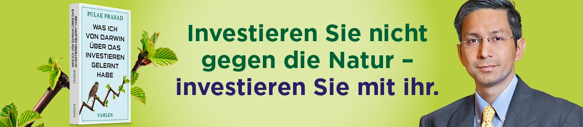Banner Prasad Was ich von Darwin über das Investieren gelernt habe