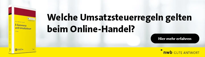 Banner Fuhr / Müller-Lee / Stumm E-Commerce und Umsatzsteuer