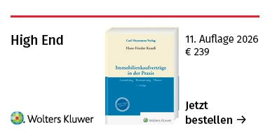 Banner Carl Heymanns Krauß Immobilienkaufverträge in der Praxis