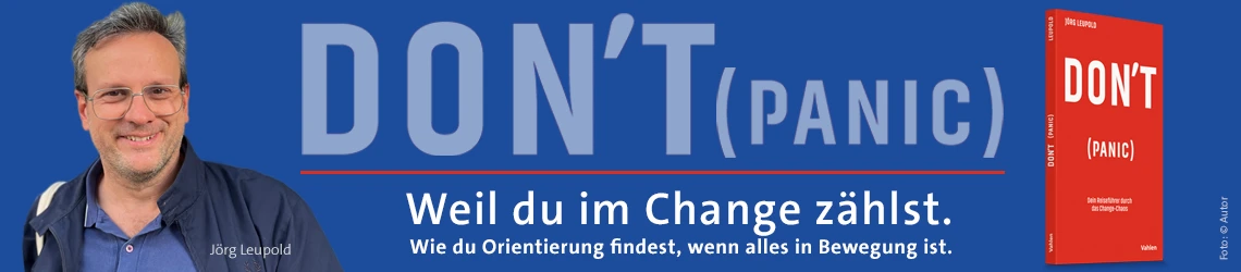 Banner Leupold Dont panic
